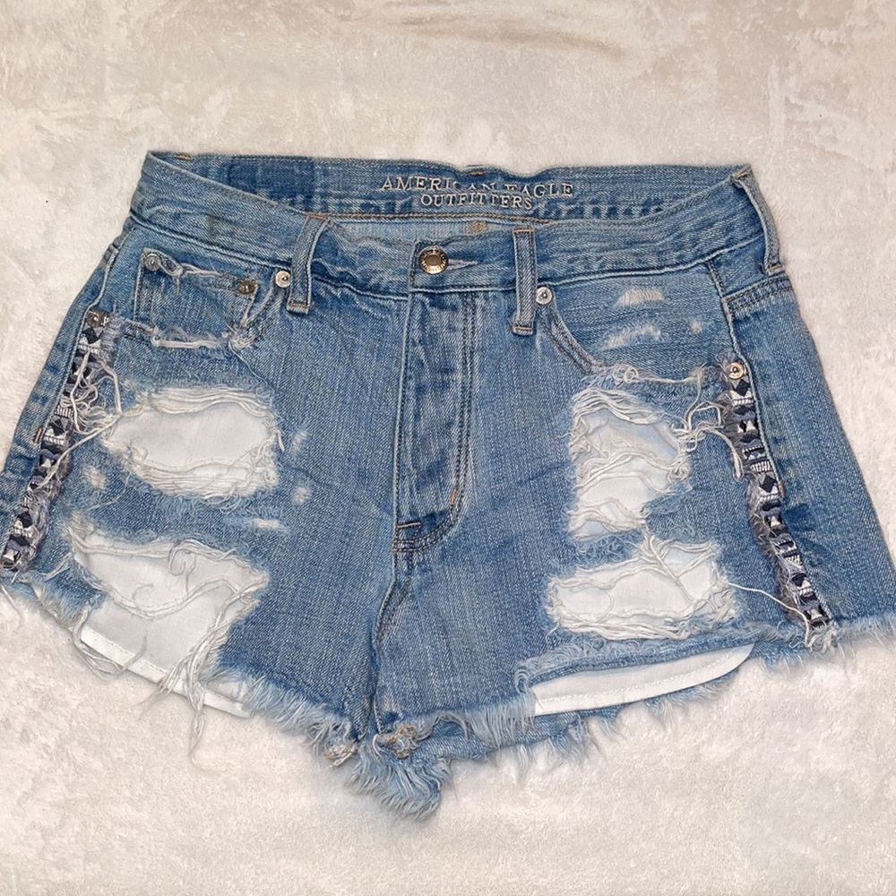 American Eagle “Vintage Hi-Rise Festival” Shorts